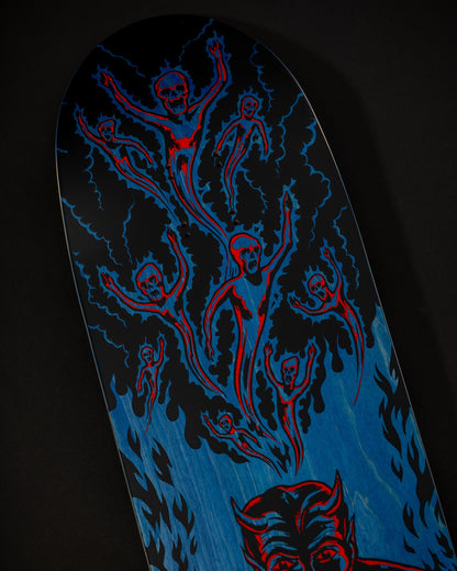 Creature Hell 9.3in x 31.25in Shaped Skateboard Deck