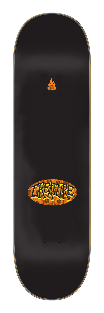 Creature Baekkel Crash and Burn Pro 8.6in x 32.11in Skateboard Deck