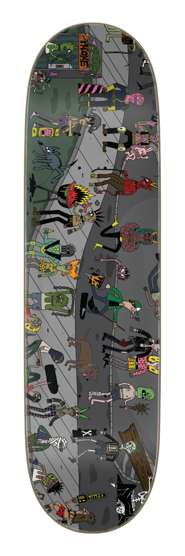 Creature Raffin Shred Party Deux Pro 8.53in x 32.19in Skateboard Deck