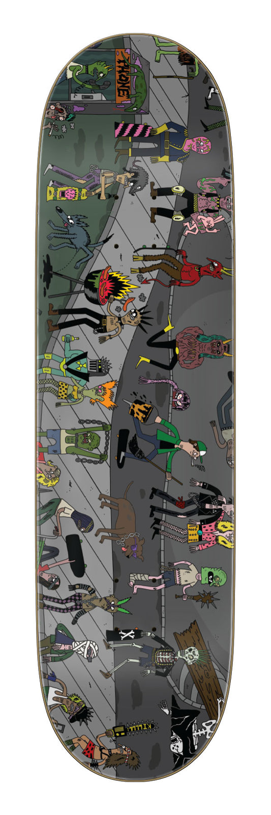 Creature Raffin Shred Party Deux Pro 8.53in x 32.19in Skateboard Deck