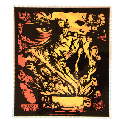 Santa Cruz x Stranger Things Season 5 8.5in x 32.2in Skateboard Deck