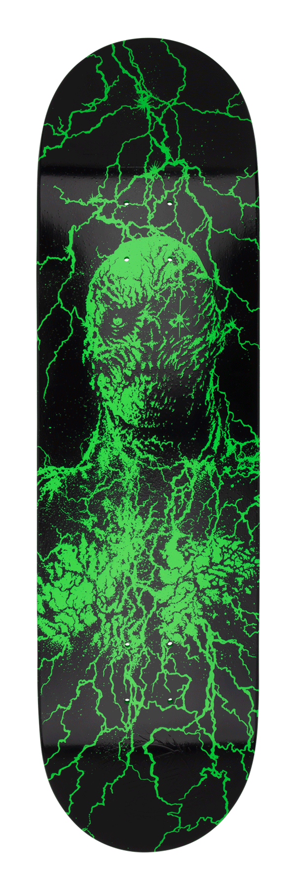 Santa Cruz x Stranger Things Vecna 8.5in x 32.2in Skateboard Deck