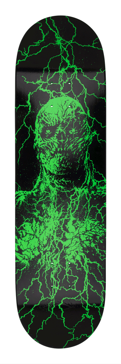 Santa Cruz x Stranger Things Vecna 8.5in x 32.2in Skateboard Deck
