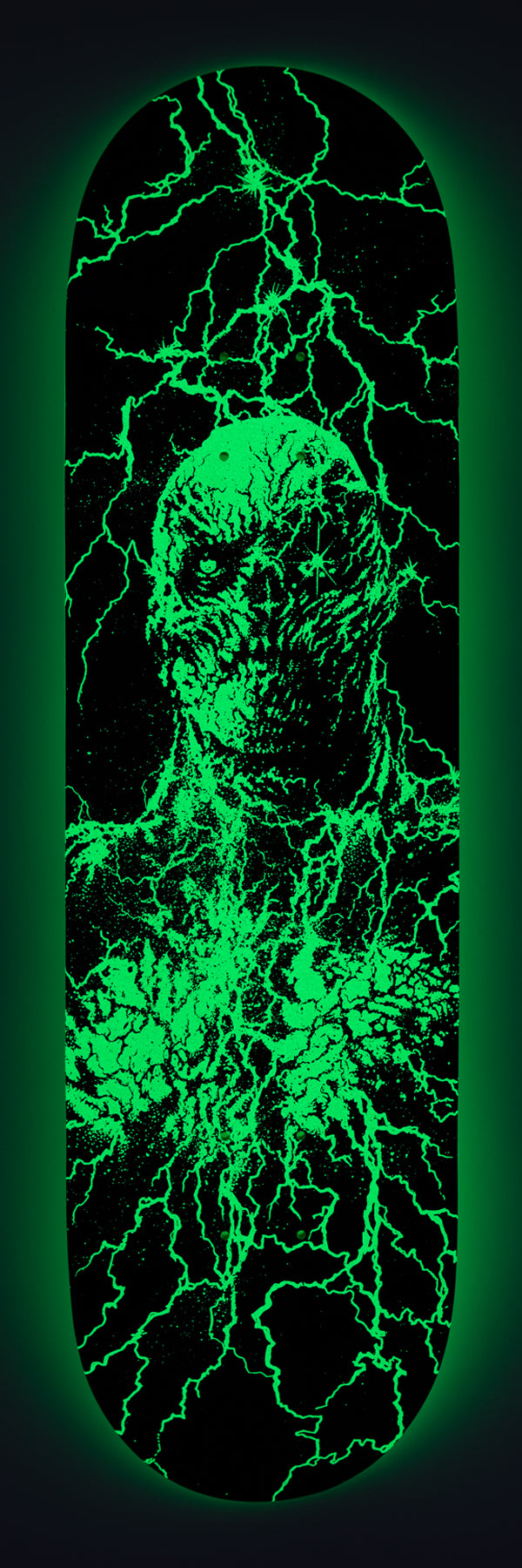 Santa Cruz x Stranger Things Vecna 8.5in x 32.2in Skateboard Deck