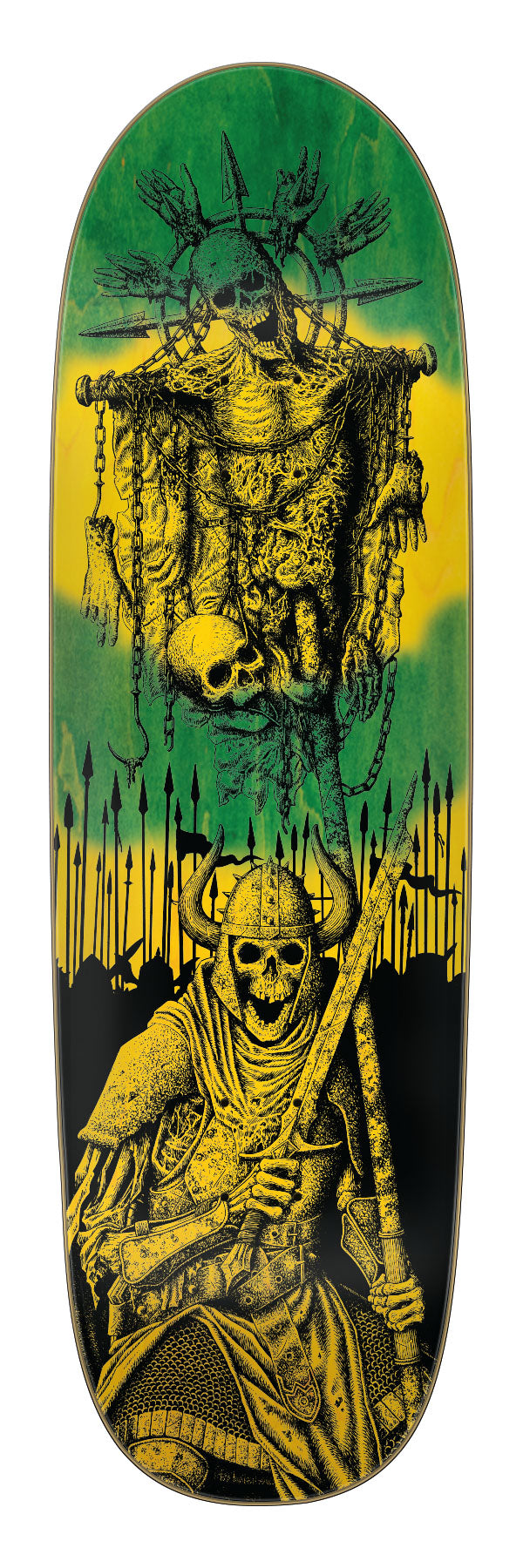 Creature Team Messenger VX 9.25in x 31.95in Egg Shaped Skateboard Deck