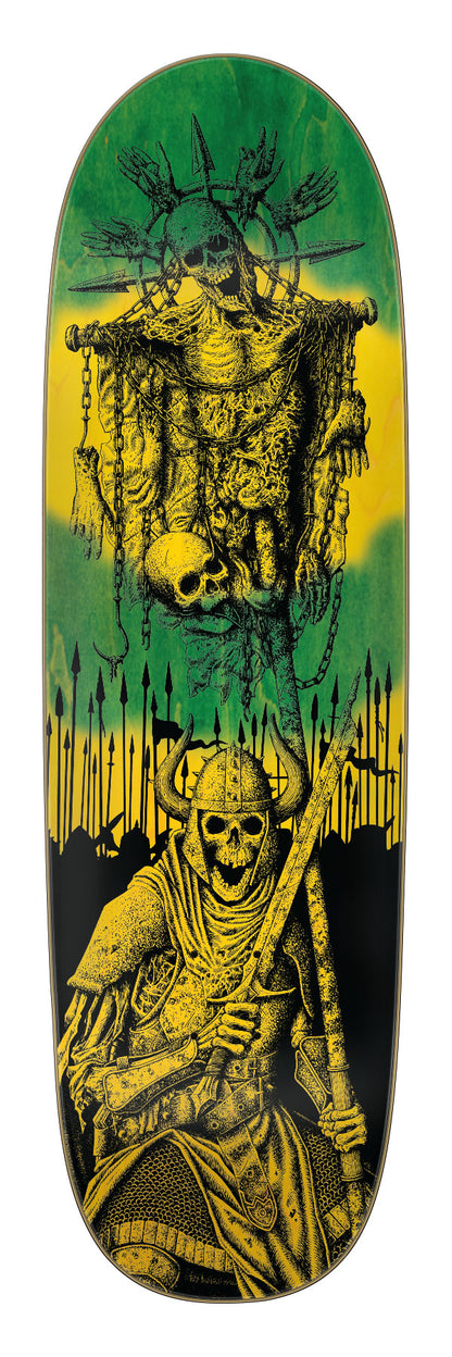 Creature Team Messenger VX 9.25in x 31.95in Egg Shaped Skateboard Deck