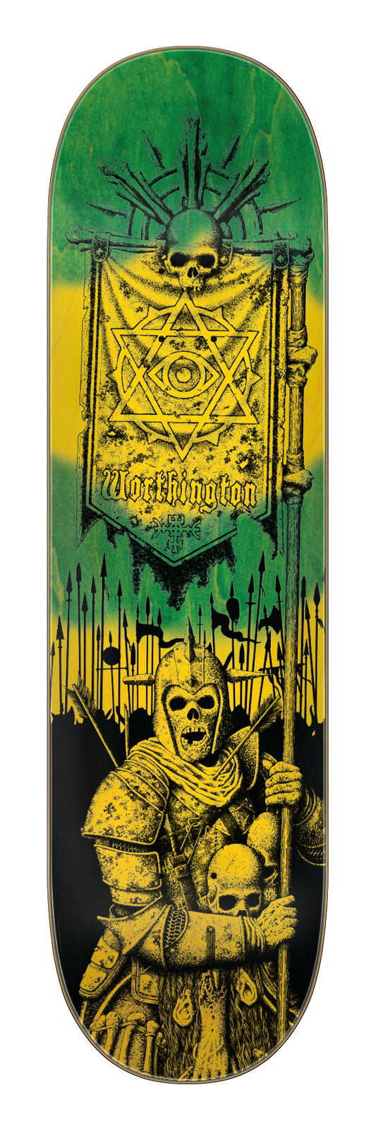 Creature Worthington Messenger VX 8.6in x 32.11in Skateboard Deck