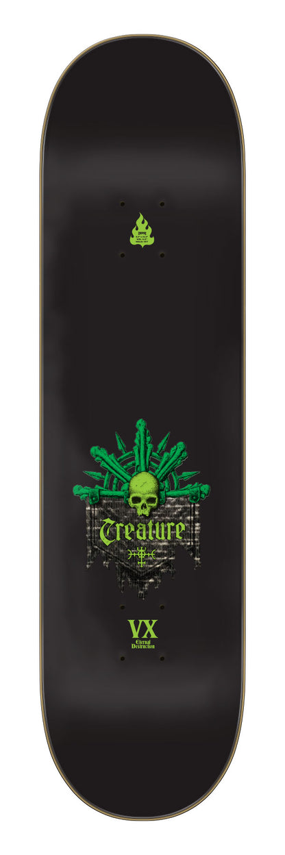 Creature Gravette Messenger VX Pro 8.3in x 32.2in Skateboard Deck