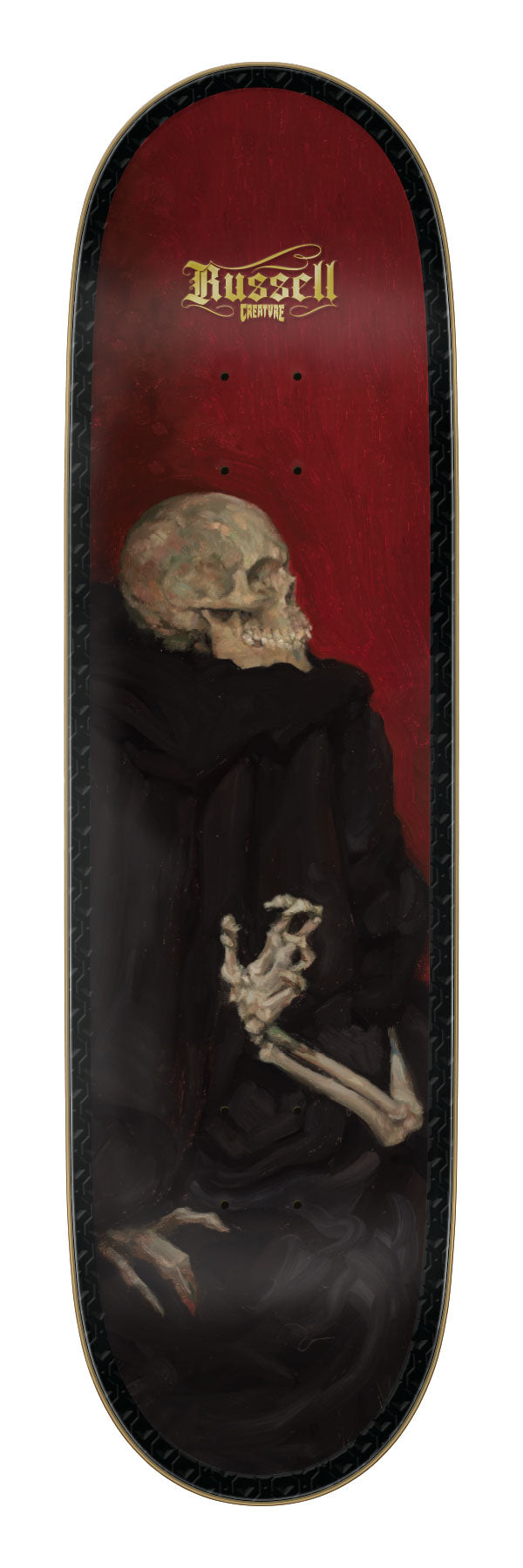 Creature Russell Le Mort Pro Stumps 8.60in x 31.95in Skateboard Deck