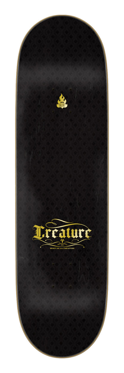 Creature Russell Le Mort Pro Stumps 8.60in x 31.95in Skateboard Deck