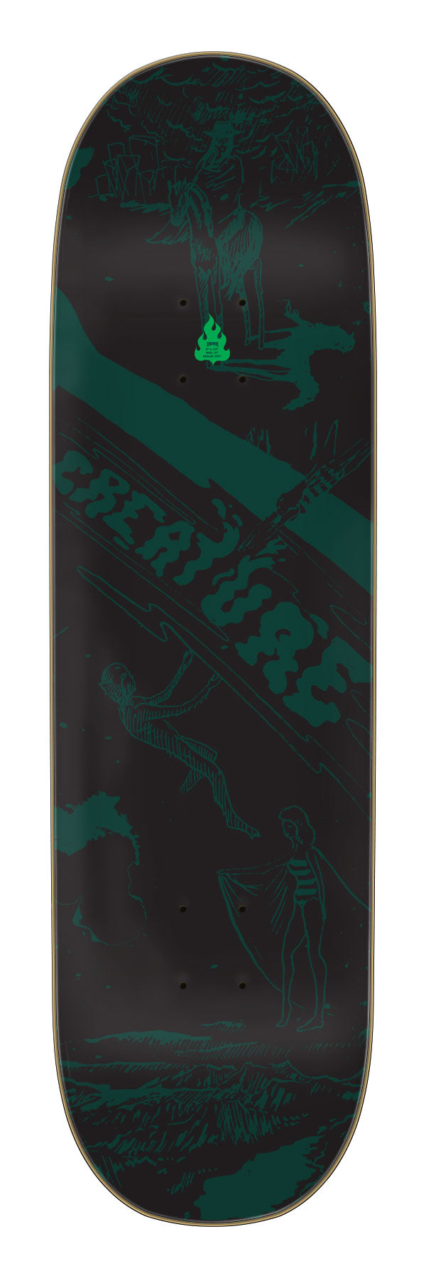 Creature Kimbel Deep Dive Pro 9in x 33 in Skateboard Deck