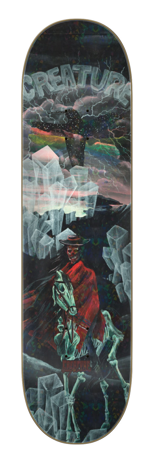 Creature Lockwood Lost Trail Pro 8.25in x 32.04in Skateboard Deck