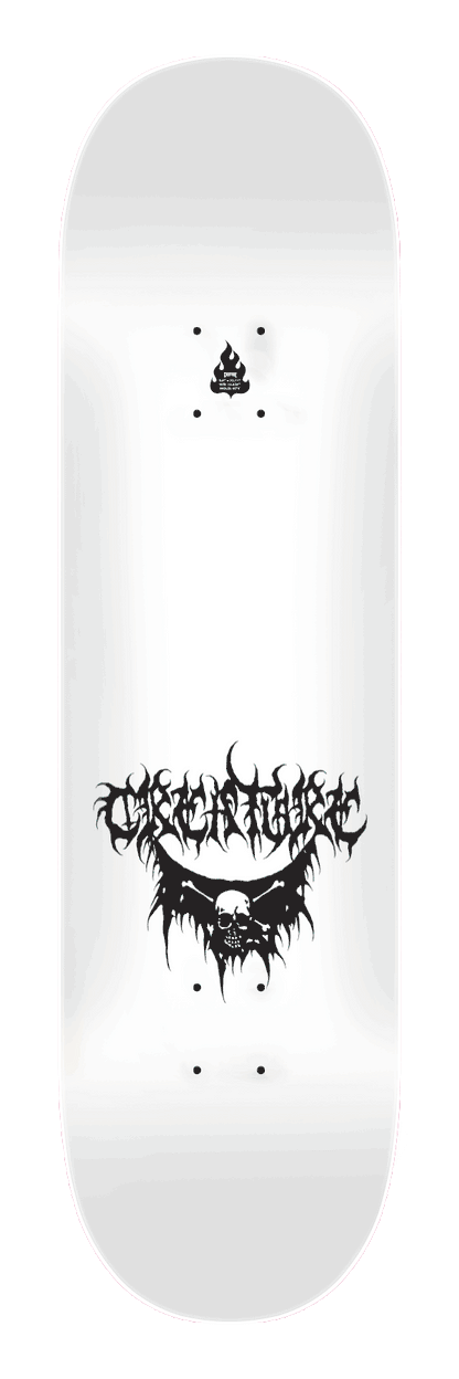 Creature Baekkel BLKMTL Pro 8.6in x 32.11in Skateboard Deck