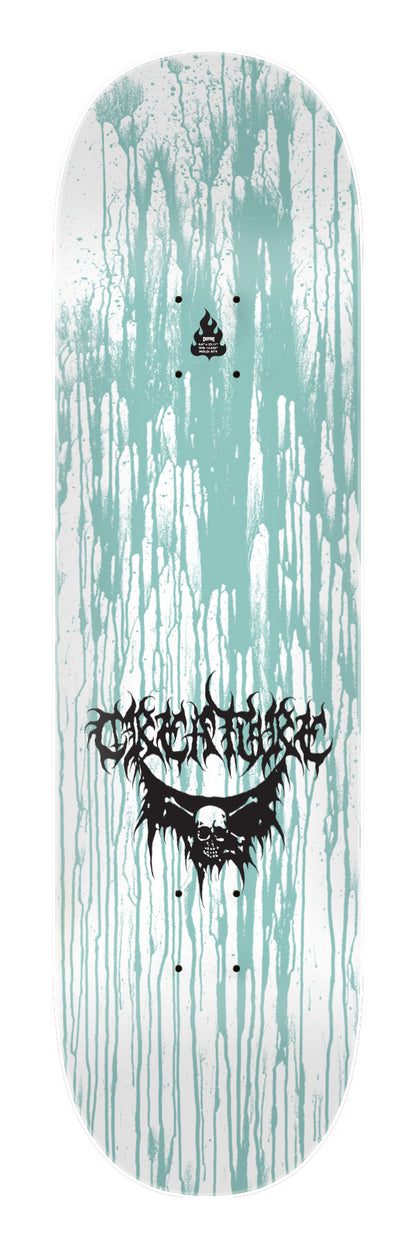 Creature Baekkel BLKMTL Pro 8.6in x 32.11in Skateboard Deck