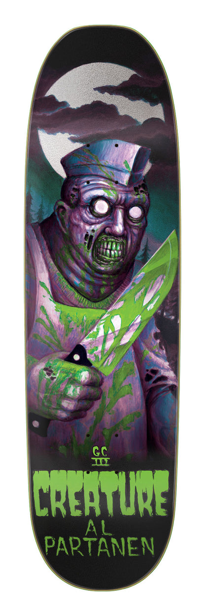 Creature Partanen Feeding Time XX Pro 8.8in x 32.2in Skateboard Deck