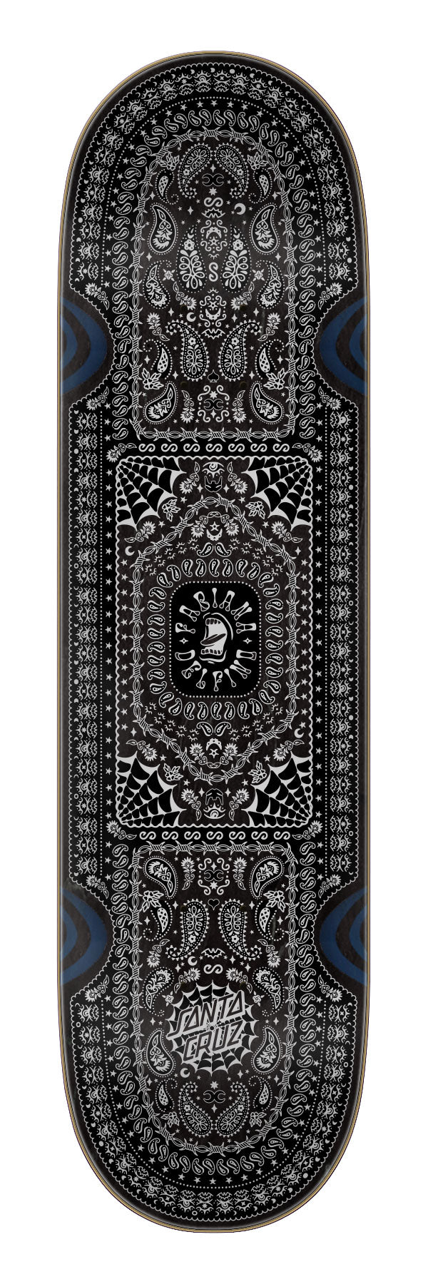 Santa Cruz Delfino Bandana Pro 8.25in x 31.60in Skateboard Deck