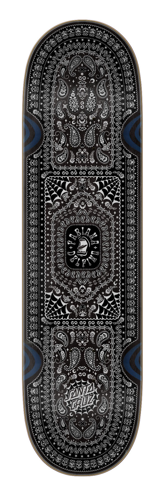 Santa Cruz Delfino Bandana Pro 8.25in x 31.60in Skateboard Deck