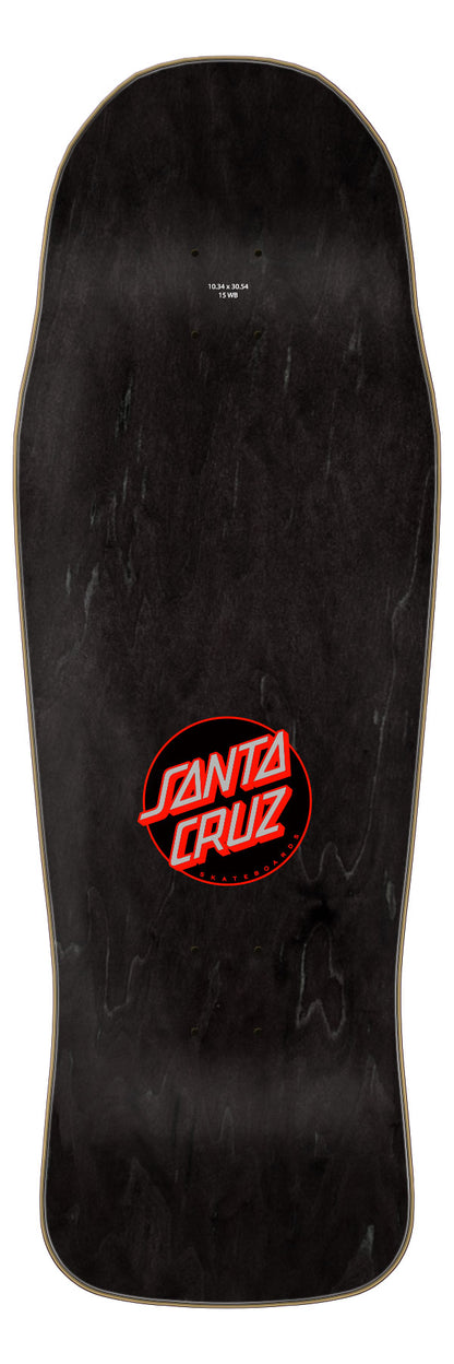Santa Cruz Winkowski Ghost Pro Shaped 10.34in x 30.54in Skateboard Deck
