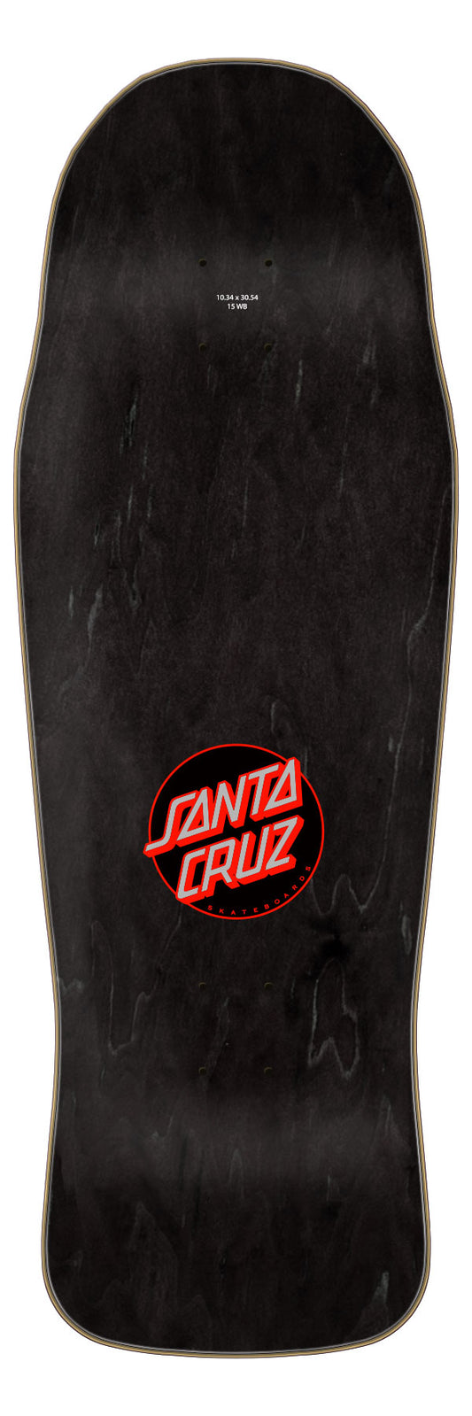 Santa Cruz Winkowski Ghost Pro Shaped 10.34in x 30.54in Skateboard Deck