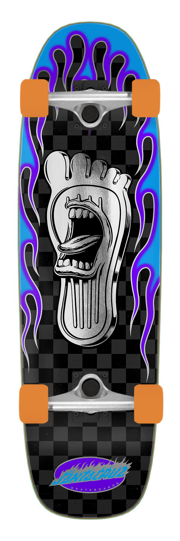 Santa Cruz Screaming Lead Foot 8.4in x 29.4in Cruiser Longboard Complete