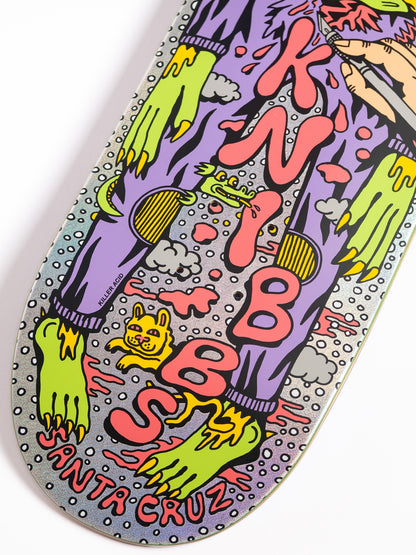 Santa Cruz Knibbs Reptilian Pro 8.50in x 31.60in Skateboard Deck
