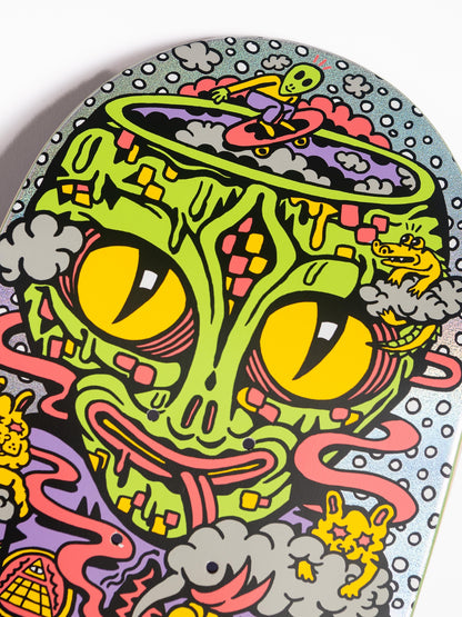 Santa Cruz Knibbs Reptilian Pro 8.50in x 31.60in Skateboard Deck