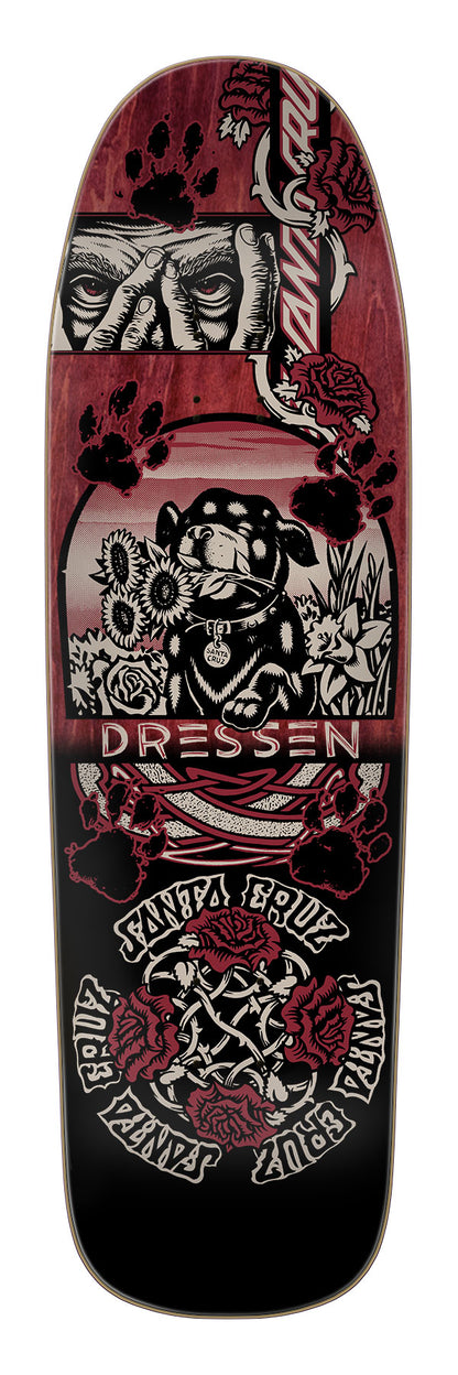 Santa Cruz Dressen Evo Pro Shaped 9.30in x 32.36in Skateboard Deck