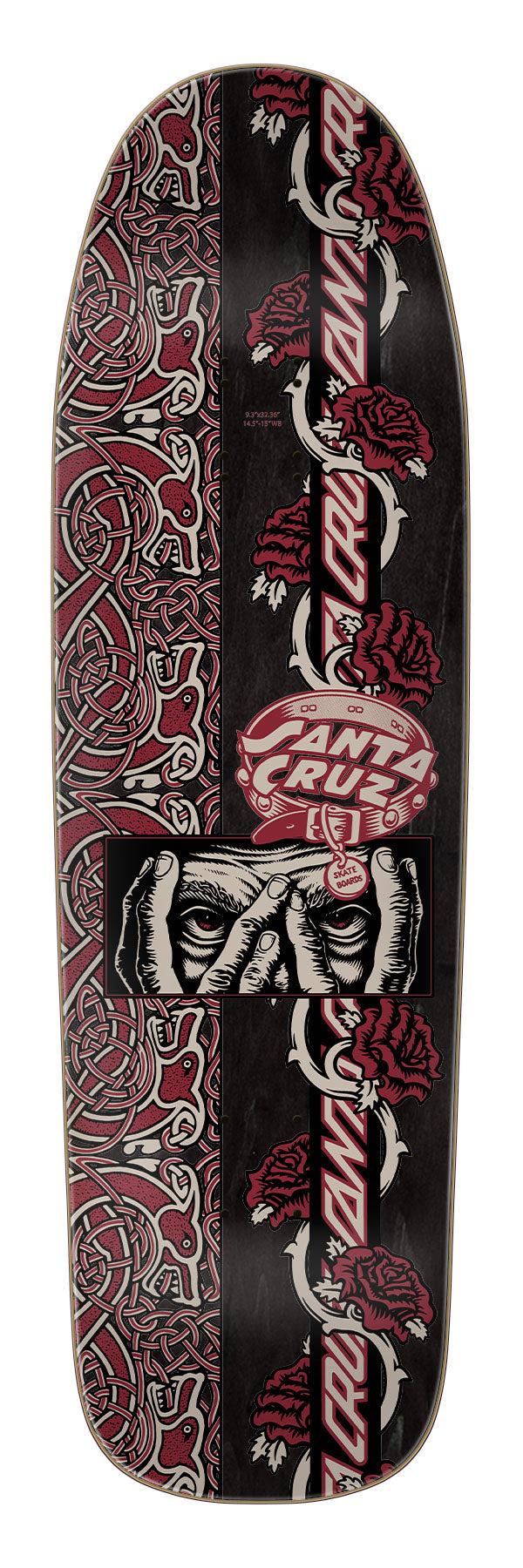 Santa Cruz Dressen Evo Pro Shaped 9.30in x 32.36in Skateboard Deck