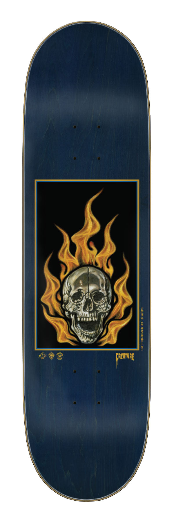 Creature Bonehead Eternal LG Birch 8.5in x 32.2in Skateboard Deck