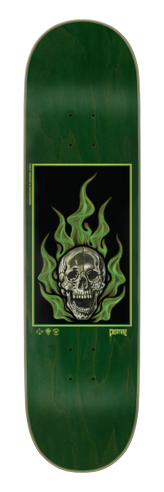 Creature Bonehead Eternal SM 8.0in x 31.8in Skateboard Deck