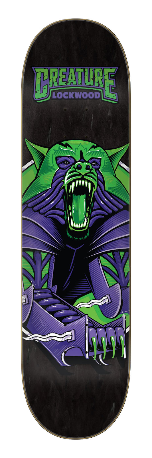 Creature Lockwood Robo Wolf Pro 8.25in x 32.04in Skateboard Deck