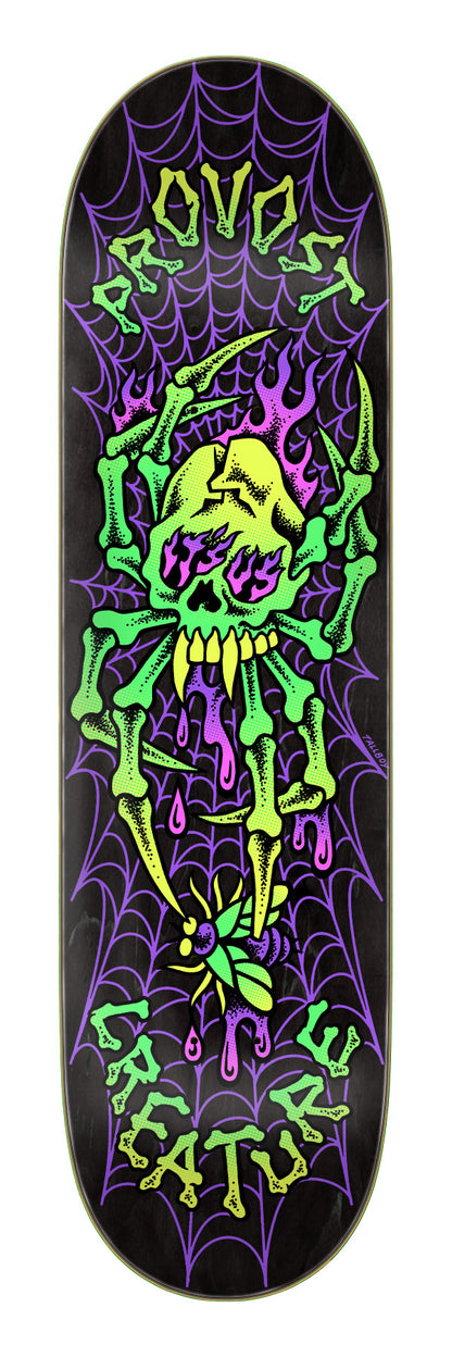 Creature Provost Skull Spider Pro 8.47in x 31.98in Skate Deck