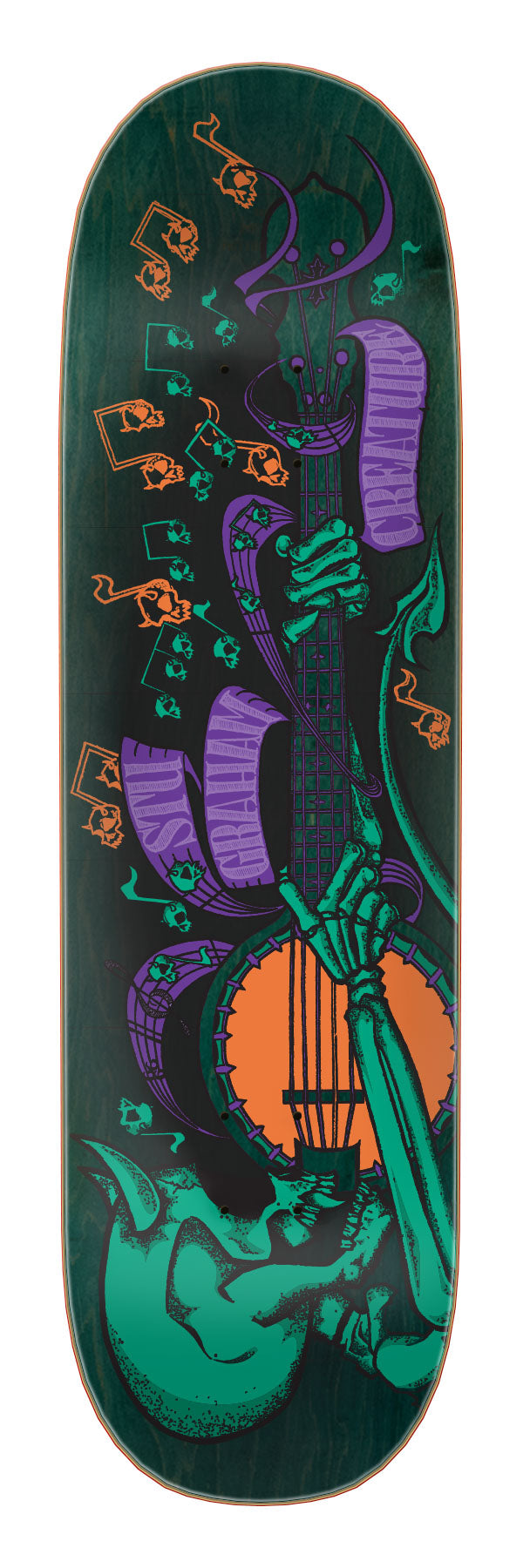 Creature Graham Stand Fast II Pro 9.125in x 32.95in Skateboard Deck
