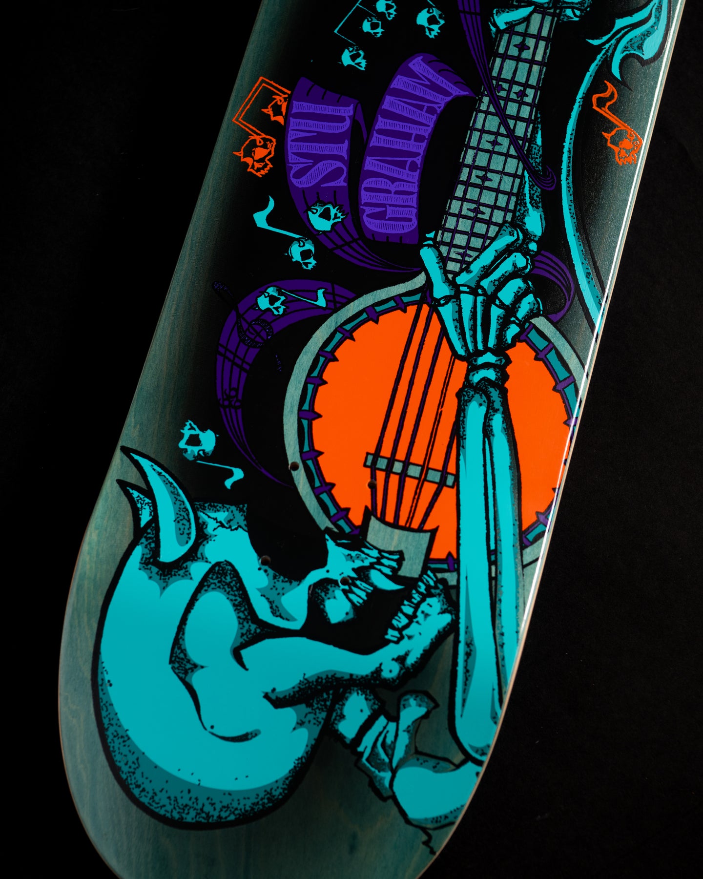 Creature Graham Stand Fast II Pro 9.125in x 32.95in Skateboard Deck