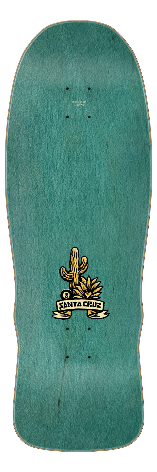Santa Cruz Winkowski Agave Snake Pro Shaped 10.35in x 30.54in Skateboard Deck