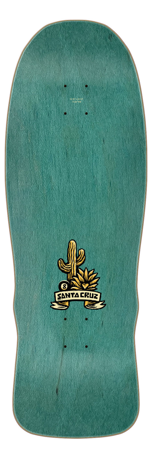 Santa Cruz Winkowski Agave Snake Pro Shaped 10.35in x 30.54in Skateboard Deck