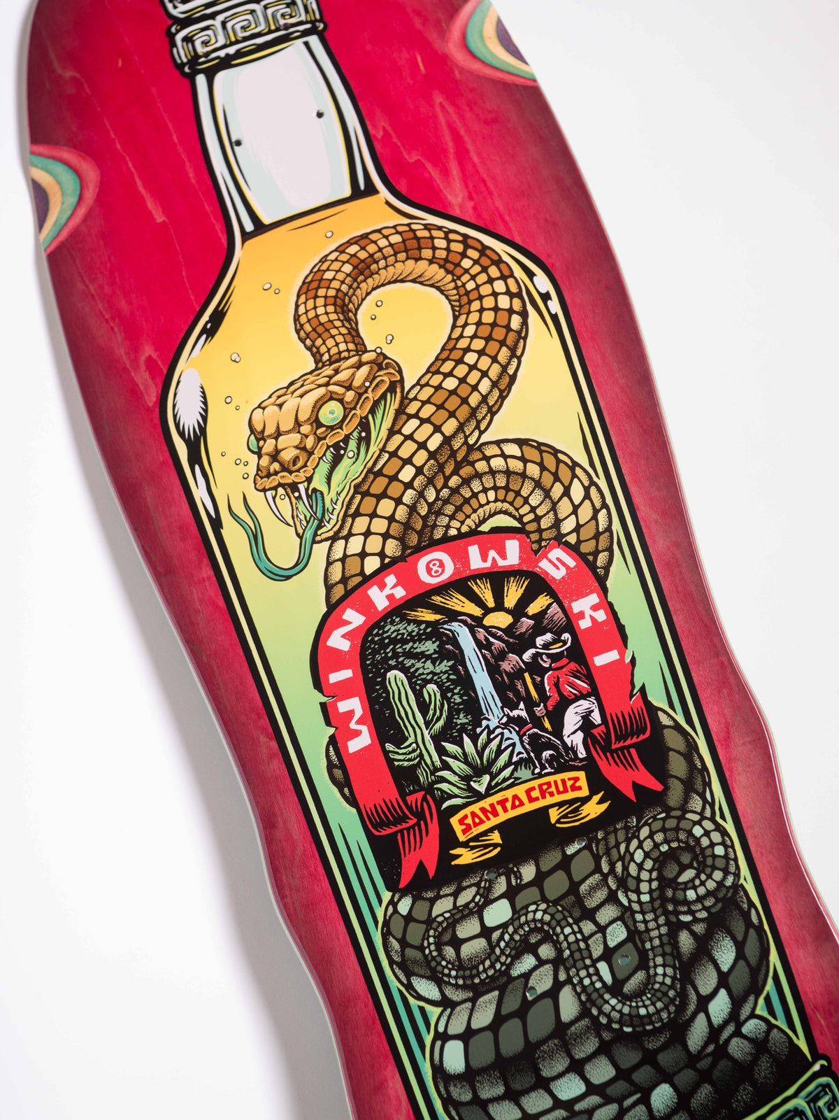 Santa Cruz Winkowski Agave Snake Pro Shaped 10.35in x 30.54in Skateboard Deck