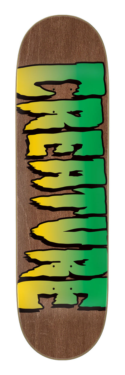 Creature Logo Stumps Assorted 8.51in x 31.88in Skateboard Deck