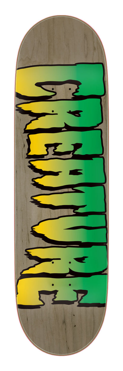 Creature Logo Stumps Assorted 8.80in x 31.95in Skateboard Deck