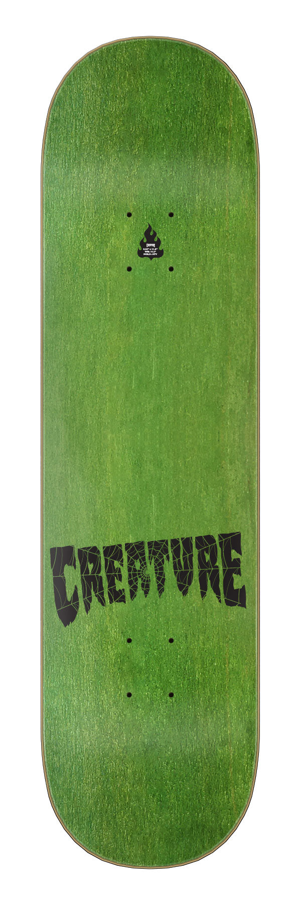 Creature Web Relics Stumps Birch 8.25in x 31.8in Skateboard Deck