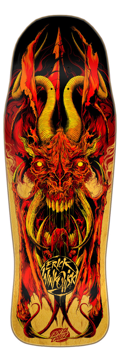 Santa Cruz Winkowski Primeval Pro Shaped 10.35in x 30.54in Skateboard Deck