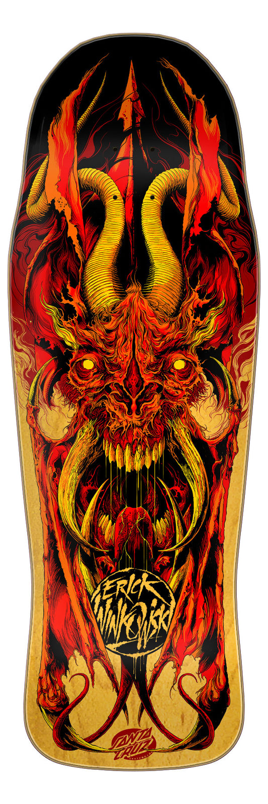 Santa Cruz Winkowski Primeval Pro Shaped 10.35in x 30.54in Skateboard Deck
