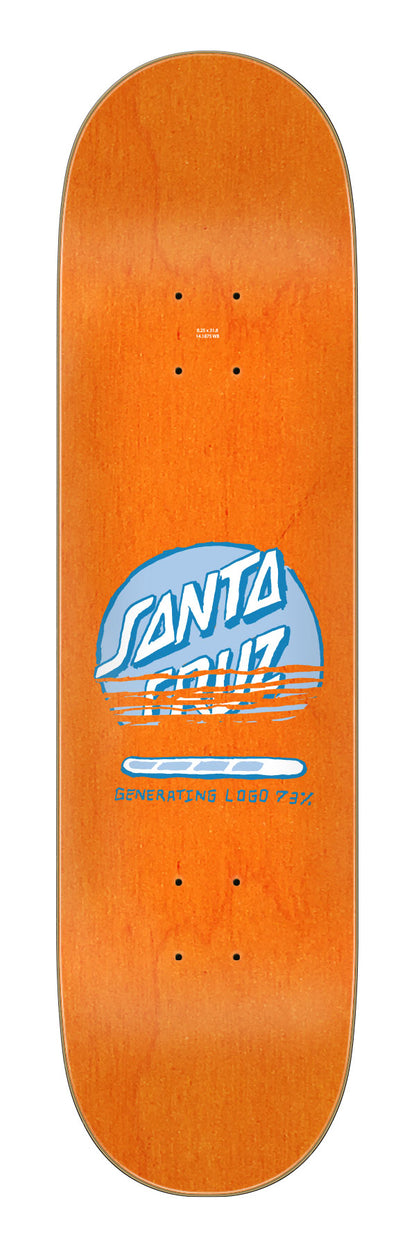 Santa Cruz Self Destruct Birch 8.25in x 31.8in Skateboard Deck