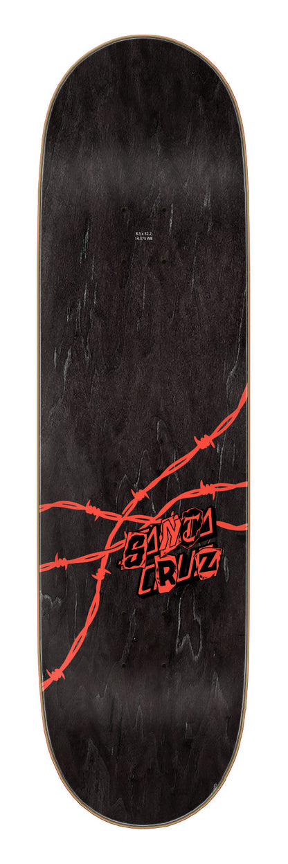 Santa Cruz Pay Off Strip Birch 8.5in x 32.2in Skateboard Deck