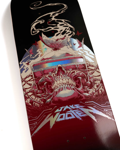 Santa Cruz Wooten Cyber VX 8.5in x 32.2in Skateboard Deck