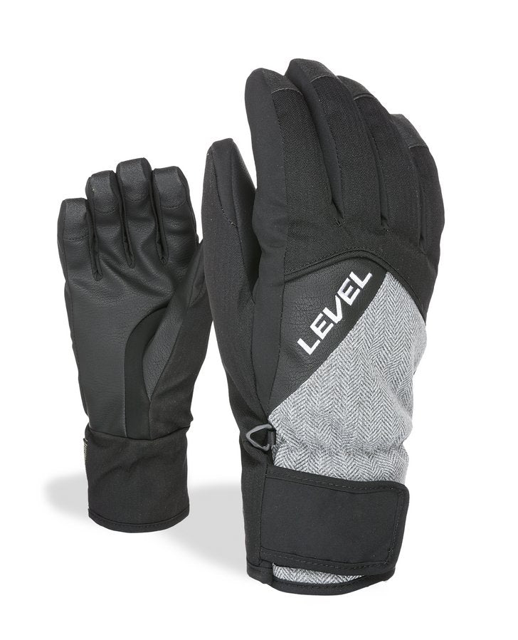 LEVEL Cruise Ski and Snowboard Glove BlackGrey