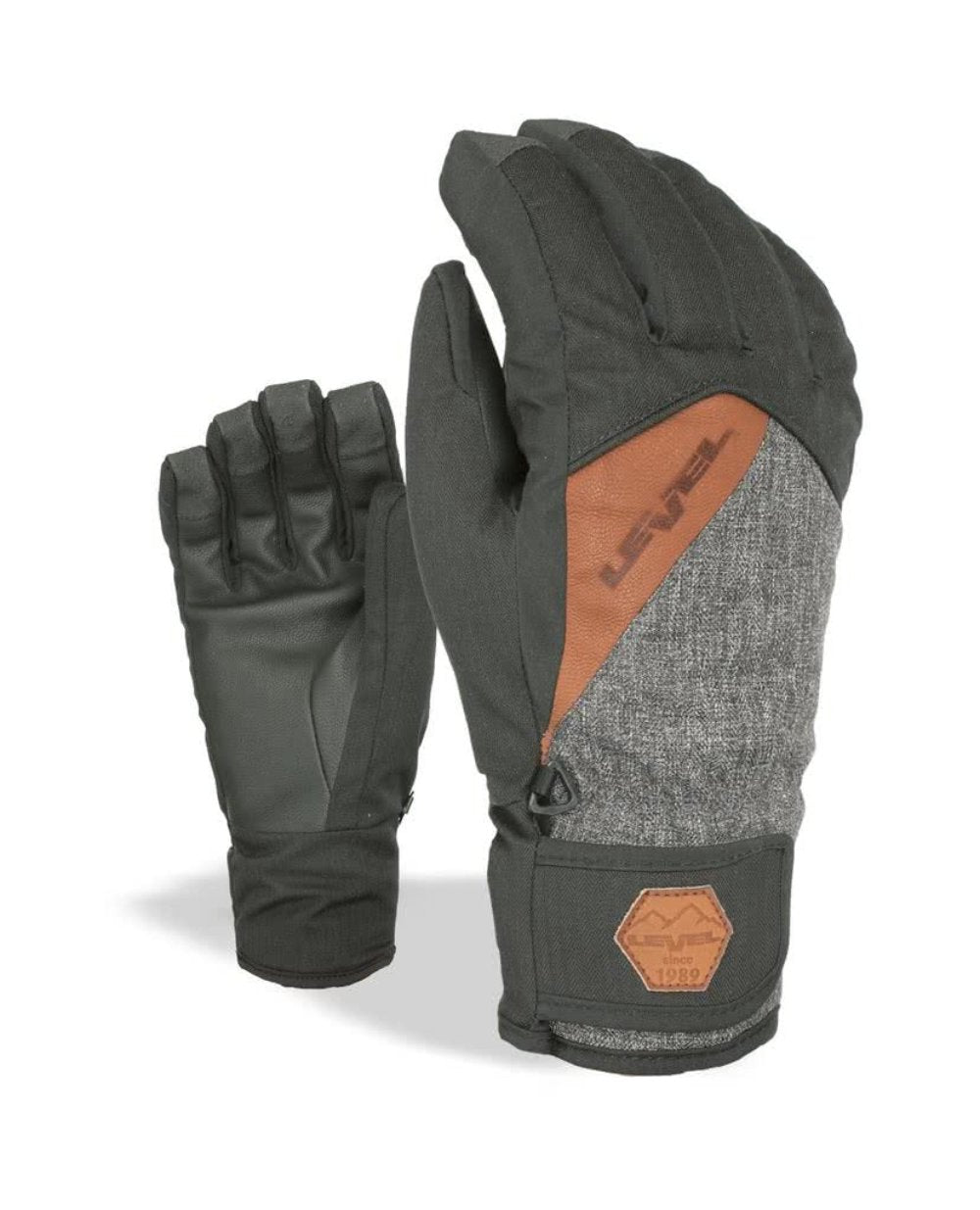 LEVEL Cruise Ski and Snowboard Gloves PK Black