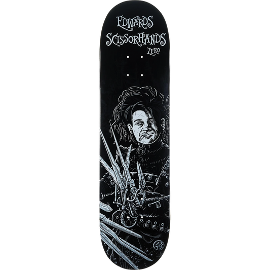 Zero Forrest Edwards Scissor Hands 8.5in x 32.3in Skateboard Deck