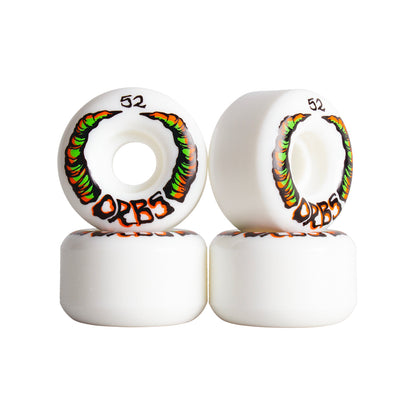 Orbs Apparitions White 52mm 99a Skateboard Wheels