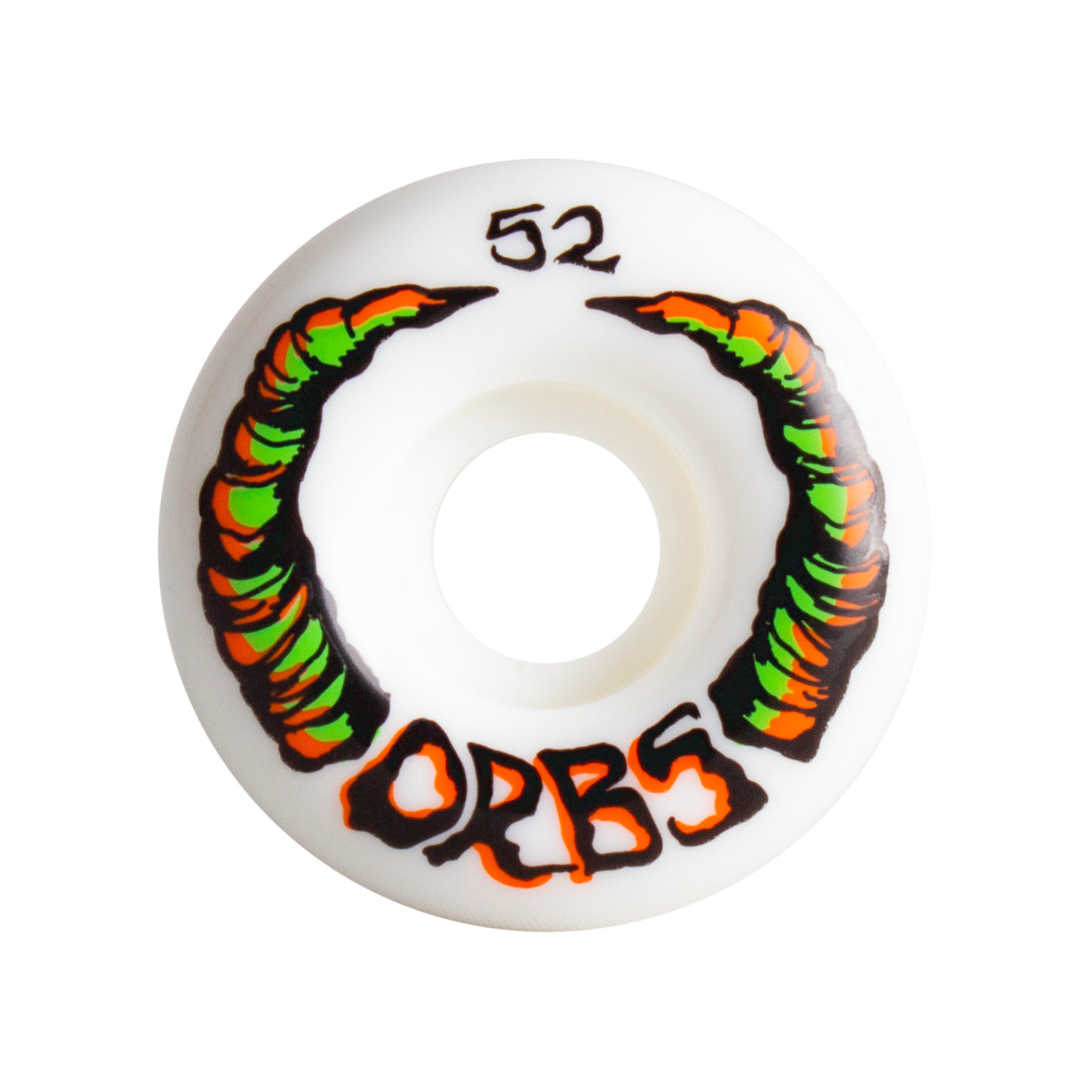 Orbs Apparitions White 52mm 99a Skateboard Wheels